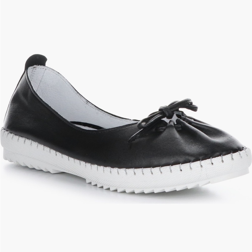 Bos & Co Women Osaka Slip-On Leather Navy Blue Sneaker Portugal Size 40‎ US9/9.5 - Picture 8 of 11